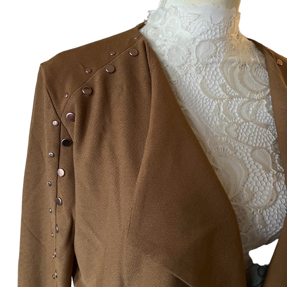 LYSSE jacket brown size small NWT - Picture 3 of 9